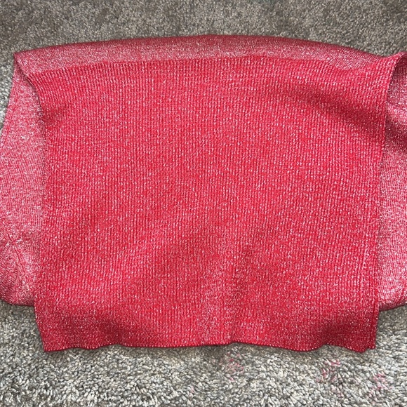 🦋Silver Glitter Sweater 🦋 2/15$ - Picture 4 of 8